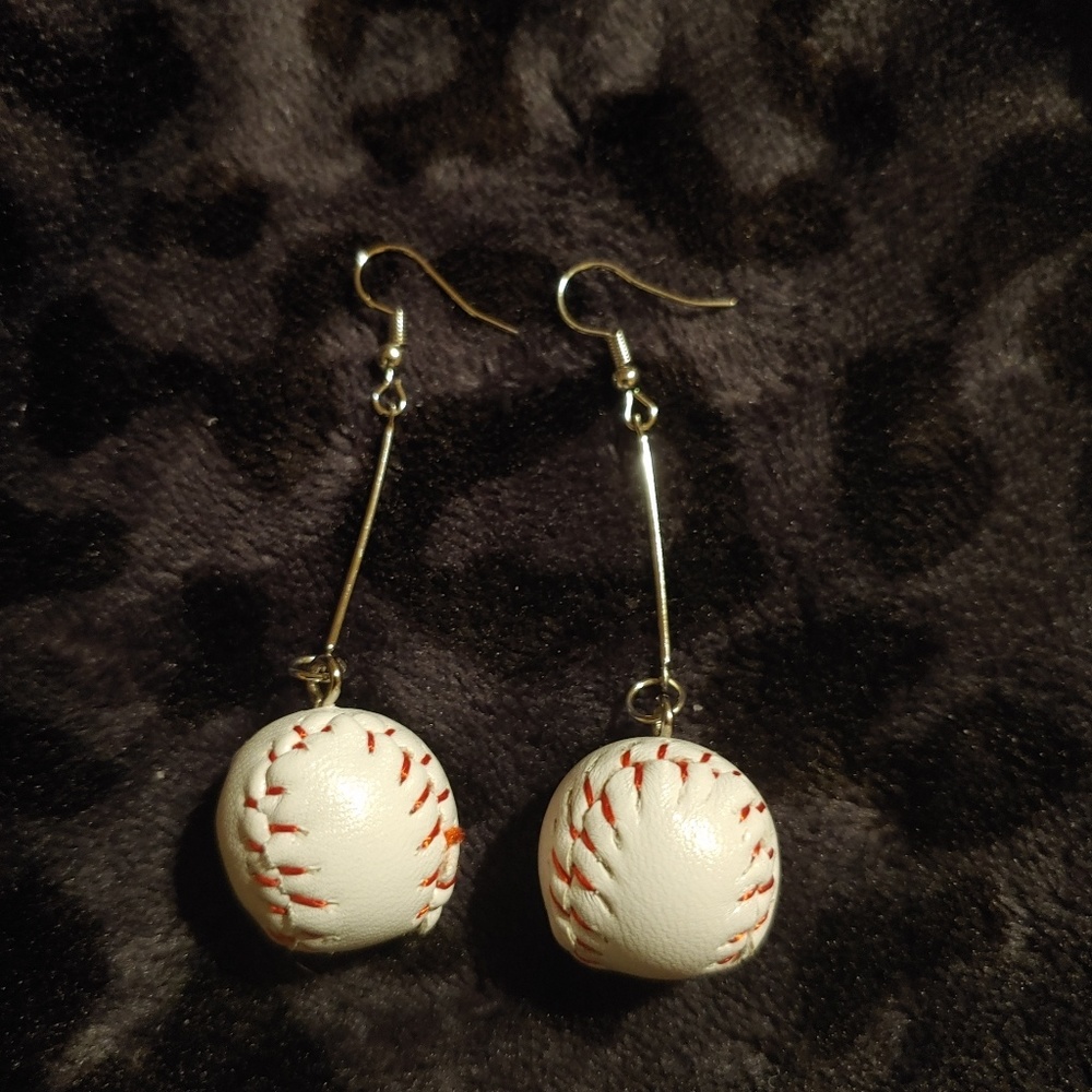 Baseball / softball earrings